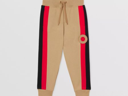 Boys & Girls Beige Cotton Trousers For Sale