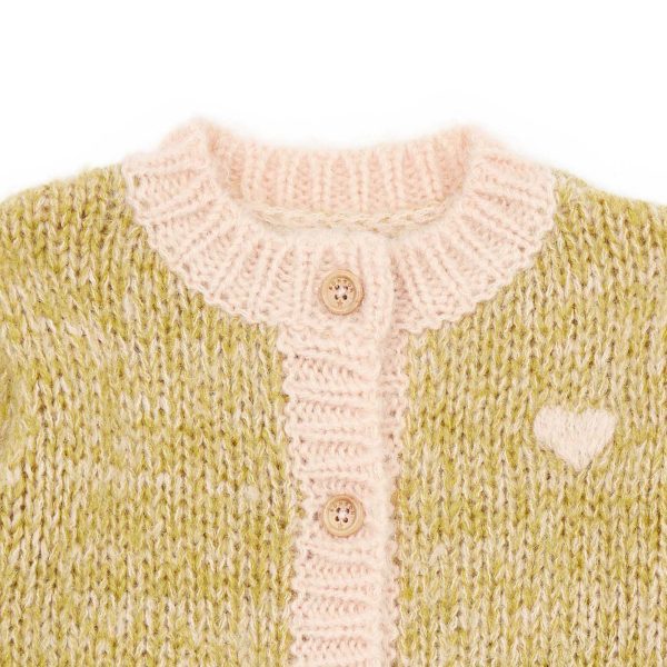 Baby Boys & Girls Green Cardigan Online Hot Sale