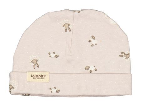 Baby Boys & Girls Beige Printed Hat For Sale