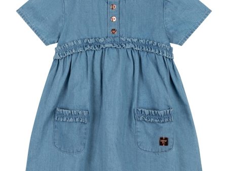 Baby Girls Blue Dress Supply