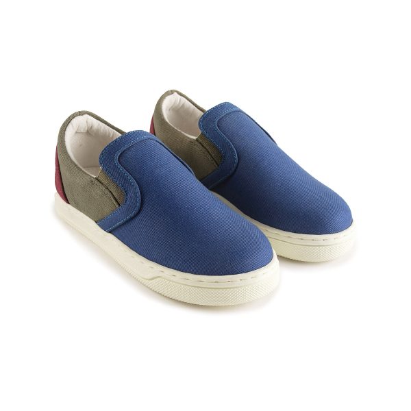 Boys & Girls Blue Cotton Shoes Online