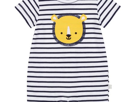 Baby Boys & Girls Black Stripe Babysuit Online