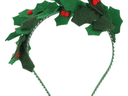 Felt Holly Headband Online Sale