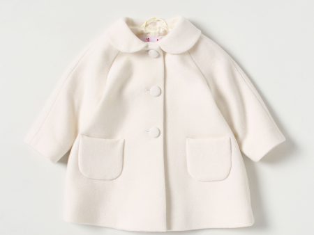 Baby Girls White Wool Coat For Discount