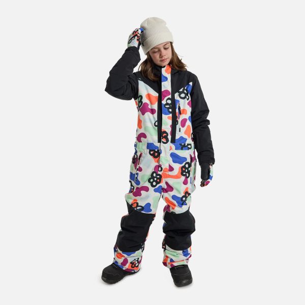 Boys & Girls Multicolor Snow Jumpsuit Supply