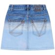 Girls Blue Denim Skirts Cheap