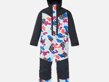 Boys & Girls Multicolor Snow Jumpsuit Supply