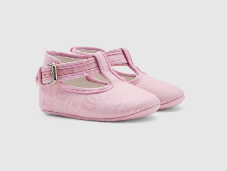 Baby Girls Pink GG Logo Shoes Sale