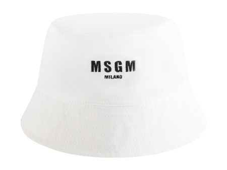 Baby & Girls White Cotton Hat For Discount