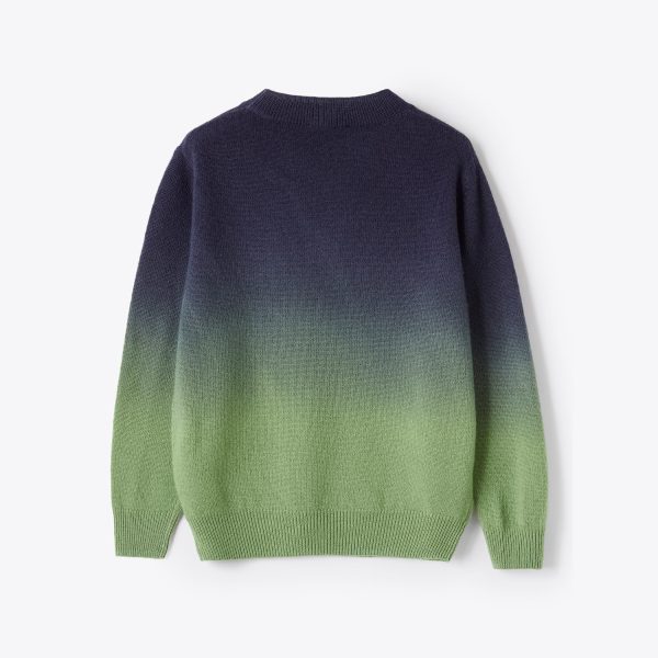 Boys Blue Wool Sweater Cheap