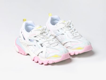 Boys & Girls White Track 2 Sneakers Sale