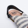 Boys & Girls Black Stripes Sandals Hot on Sale