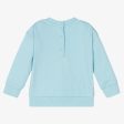 Baby Boys & Girls Blue Cotton Sweatshirt For Cheap