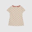 Baby Girls Cream Logo Wool Dress Online Hot Sale