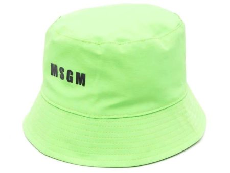 Baby & Girls Green Cotton Hat Discount