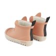 Boys & Girls Pink Cat Rubber Boots Discount