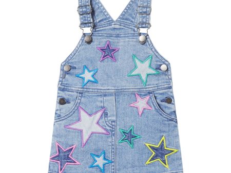 Baby Girls Blue Denim Dress Online Sale