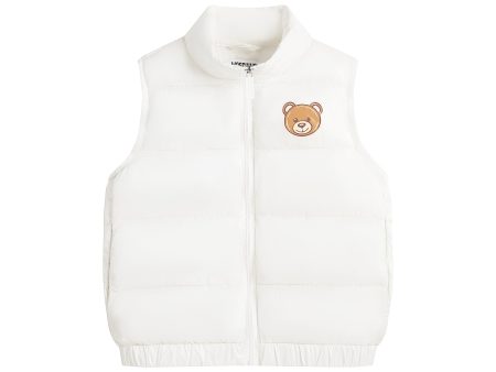 Boys & Girls White Padded Gilet Online Hot Sale