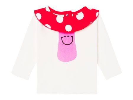 Baby Girls Printed Cotton T-Shirt For Discount