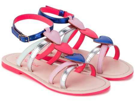 Boys & Girls Pink Heart Sandals Online