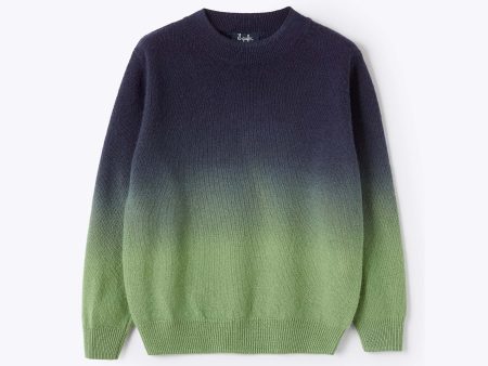 Boys Blue Wool Sweater Cheap