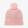 Boys & Girls Pink Logo Pom-Pom Hat For Sale