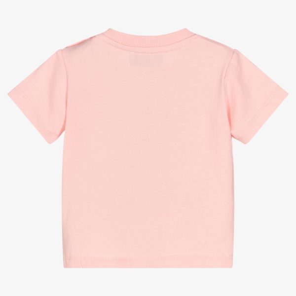 Baby Boy & Girls Pink Cotton T-Shirts Online