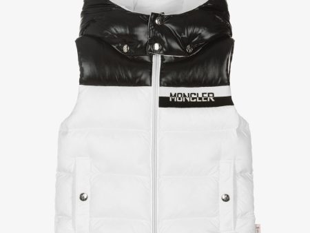 Baby Boys & Girls White  NUROW  Padded Down Gilet For Discount