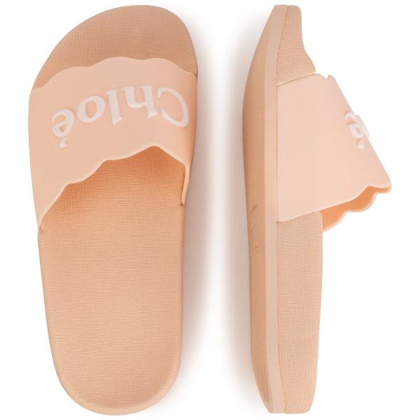 Boys & Girls Pink Logo Sliders Cheap