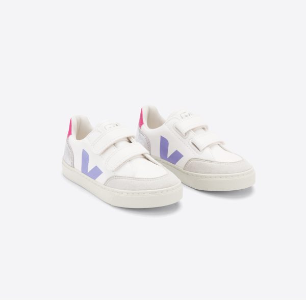 Boys & Girls White  V-12  Shoes Cheap