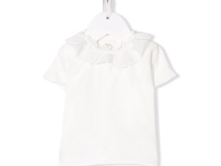 Baby Boy & Girls White Cotton T-Shirts Sale