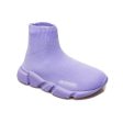 Boys & Girls Purple Logo Trainers For Cheap