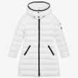 Girls White  MOKA  Padded Down Coat Supply