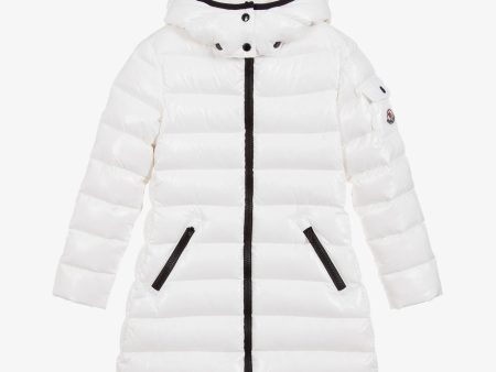 Girls White  MOKA  Padded Down Coat Supply