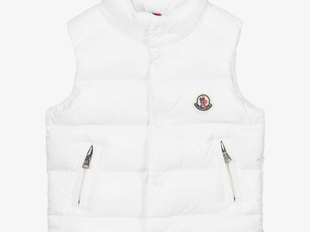 Baby Boys & Girls White  BERNARD  Padded Down Gilet Hot on Sale