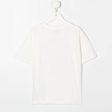 Boys & Girls White Printed Cotton T-Shirt Supply