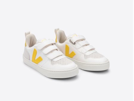 Boys & Girls White  SMALL-V-10  Velcro Shoes Online Hot Sale