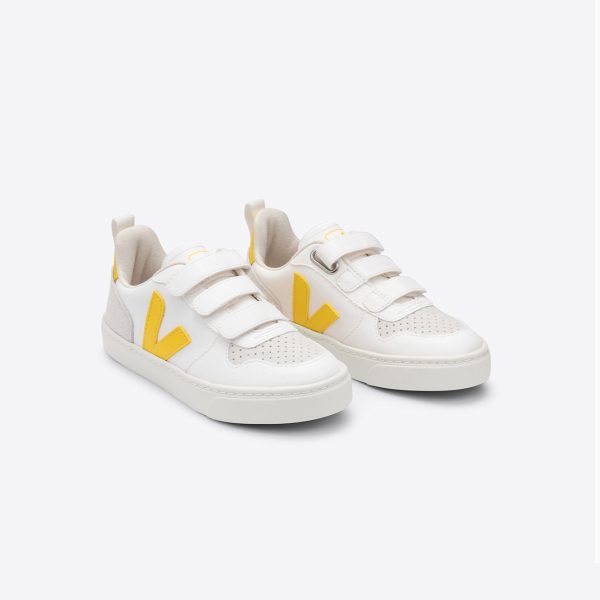 Boys & Girls White  SMALL-V-10  Velcro Shoes Online Hot Sale