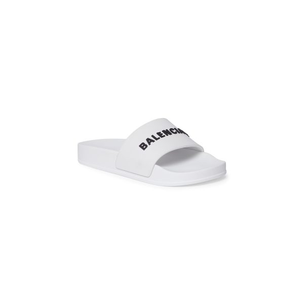 Boys & Girls White Logo Sandals Online Sale