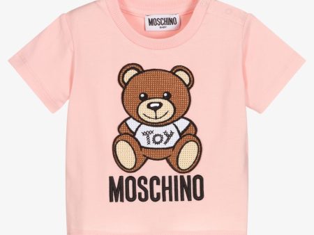 Baby Boy & Girls Pink Cotton T-Shirts Online