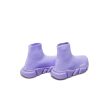 Boys & Girls Purple Logo Trainers For Cheap