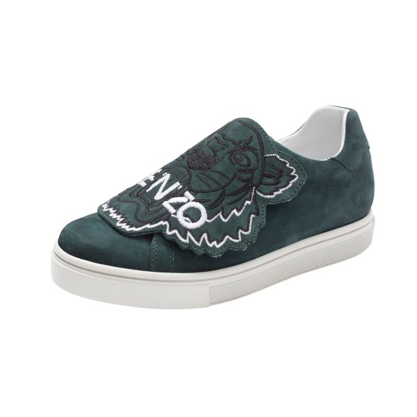 Boys Green Logo Shoes Online now