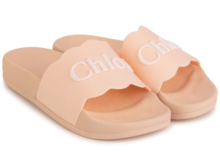 Boys & Girls Pink Logo Sliders Cheap