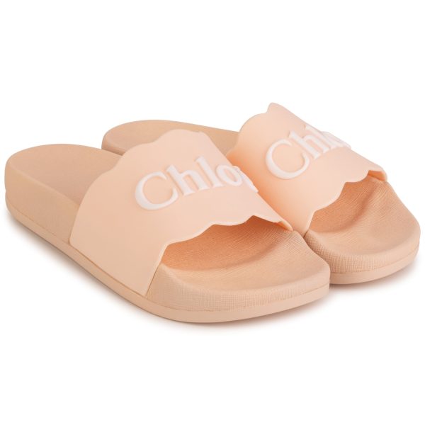 Boys & Girls Pink Logo Sliders Cheap