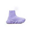 Boys & Girls Purple Logo Trainers For Cheap