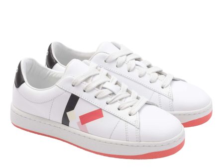 Boys & Girls White Logo Trainers on Sale