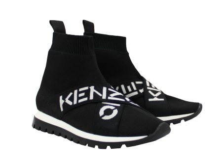 Boys Black Logo Shoes For Discount