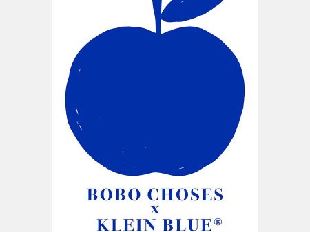 Apple Klein Blue Poster Fashion