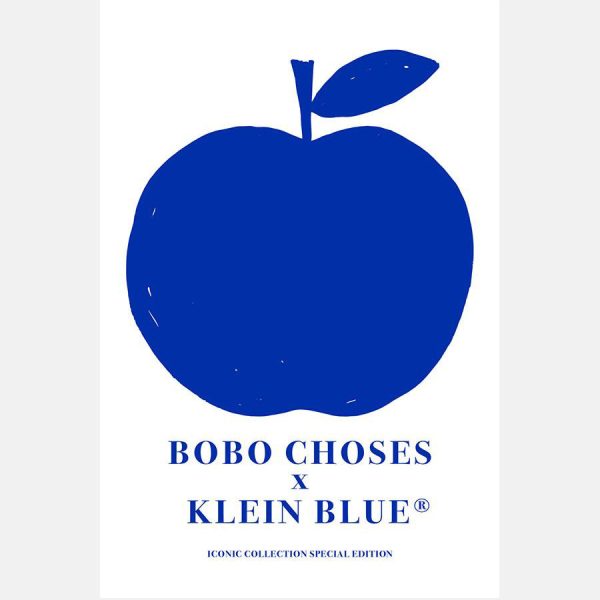 Apple Klein Blue Poster Fashion