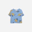 Baby Boys & Girls Blue Cotton T-Shirt Hot on Sale